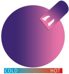 Cupio Gel termic fara hemma Violet-Pink 5ml (8177)