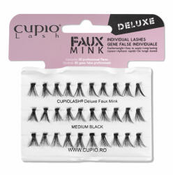 Cupio Gene individuale cu nod Deluxe Faux Mink - medii (C2295)