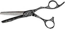 Olivia Garden Foarfeca de filat offset 6.28 inch 28 dinti EUR Dragon Cut (5414343010926)