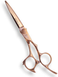 Akashi Super Cut R55RG - Foarfeca de tuns Rose-Gold cu maner offset 5.5 inch (SC-R55RG)