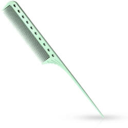 YS PARK Pieptan cu codita pentru sectionare 101 - verde deschis (4981104367274)