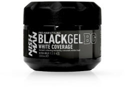 NishMan Gel de par negru pentru acoperirea firelor albe White Coverage BG 300ml (8682035085775)