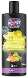 RONNEY Sampon pentru par uscat si degradat Multi Fruit 300ml (5060589155633)