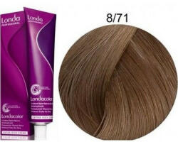 Londa Professional Vopsea de par permanenta 8/71 blond deschis maro cenusiu 60ml (LNDA8/71)