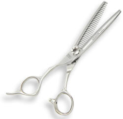 Akashi Super Cut K60 - Foarfeca de filat offset pentru stangaci cu 27 de dinti 6 inch (SC-K60)