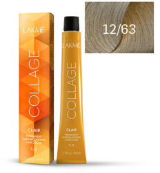 LAKMÉ COSMETICS Vopsea de par permanenta 12/63 blond special castaniu auriu Collage Clair 60ml (8429421288316)