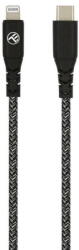 Tellur Cablu Tellur Green Type-C to Lightning MFI, 3A, PD60W, 1m, nailon, negru (TLL155461) - vexio