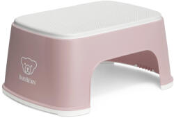 BabyBjörn Treapta inaltator pentru baie - Step Stool - Powder Pink / White