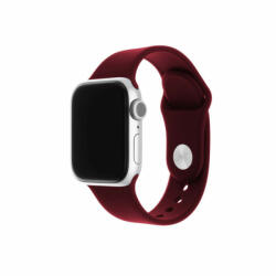 FIXED Szilikon Strap Set Apple Watch 38/40/41 mm, burgundy Piros (FIXSST-436-WIRD) - tobuy