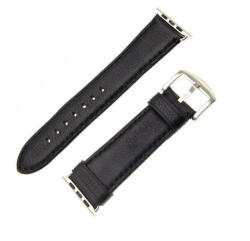 FIXED Berkeley bőrszíj Apple Watch 42 és 44 mm órához ezüst, fekete (FIXBER-BLSL) - tobuy