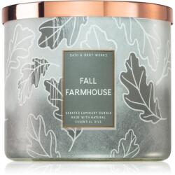 Bath & Body Works Fall Farmhouse lumânare parfumată I. 411 g