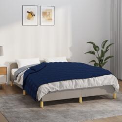 vidaXL Pătură grea, albastru, 140x200 cm, 10 kg, material textil (3154800) Patura