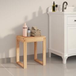 vidaXL Taburet de baie, 40x30x46 cm, lemn masiv de nuc (350344)