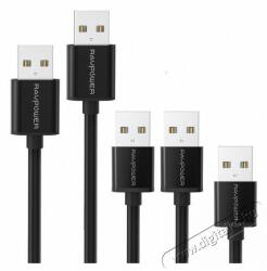 RAVPower RP-LC04 Micro USB kábel szett - fekete