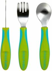 Vital Baby Set de tacâmuri metalice pentru copii Vital Baby - Verde (V-443881) Set pentru masa bebelusi