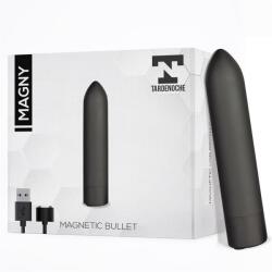 Tardenoche Magny Vibrating Bullet Magnetic USB Black Vibrator