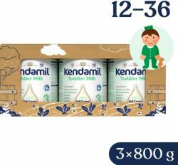 Kendamil Premium 3 HMO+ (3× 800 g), ambalaj de basm cu teatru Despre sfecla mare (MG77000176/POH)