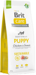 Brit 2x12kg Brit Care Dog Sustainable Puppy Chicken & Insect száraz kutyatáp
