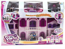 Magic Toys Babaház kiegészítőkkel, babákkal, hanggal és fénnyel MK2401704