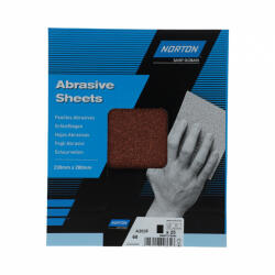 Norton Clipper A203F univerzális csiszolópapír 230x280mm P60, 25 db/csomag (CT270884)
