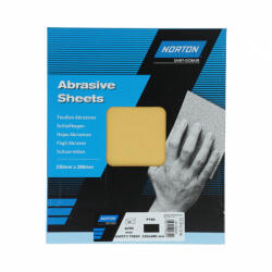Norton Clipper A290 eltömődés mentes csiszolólap 230x280mm P180, 25 db/csomag (CT270894)