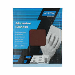 Norton R202 flexibilis csiszolóvászon 230x280mm P120, 50 db/csomag (CT236410)