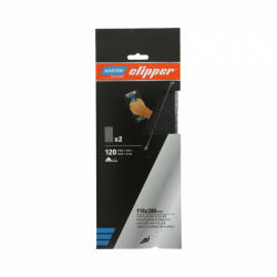 Norton Clipper Q421 vakolat csiszolóháló 115x280 mm P120, 2 db/csomag (CT248276) - corvinustoolskft