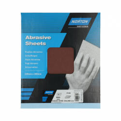Norton R202 flexibilis csiszolóvászon 230x280mm P100, 50 db/csomag (CT236408)