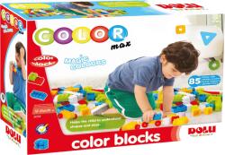Dolu Cuburi colorate de construit - 85 piese PlayLearn Toys