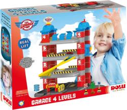 Dolu Set de constructie - Garaj cu 4 niveluri PlayLearn Toys