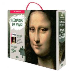 Sassi Junior Puzzle Mona Lisa (300 piese+carte) PlayLearn Toys Puzzle