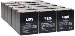 UPS Power Eaton 9PX 5KVA 4.5kW helyettesítő szünetmentes akkucsomag (15 * 12V 5Ah)