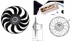 NRF Ventilator, radiator NRF 47641 (47641) - automobilus