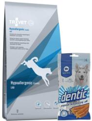 TROVET LRD hipoallergén bárányhús kutyáknak 12, 5 kg + Dentic dental treat 4db
