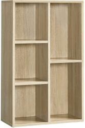 VASAGLE könyvespolc 5 rekesszel 50 x 80 x 24 cm (LBC25NL) - vasbutor