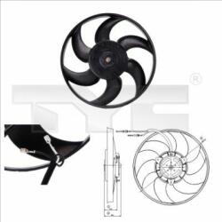 TYC Ventilator, radiator TYC 805-0004 (805-0004) - automobilus
