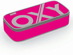 KARTON P+P OXY BAG szögletes tolltartó gumipánttal - neon line rózsaszín (IMO-KPP-3-08919)
