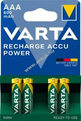 VARTA Ready to Use HR03 56703 AAA (Micro) akku 1, 2V 800mAh 4db/csomag -- NiMH