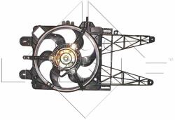 NRF Ventilator, radiator NRF 47246 - automobilus