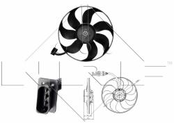 NRF Ventilator, radiator NRF 47393 (47393) - automobilus