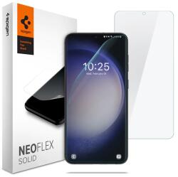 Spigen NEOFLEX képernyővédő fólia 2db (full screen, íves részre, tok barát) ÁTLÁTSZÓ Samsung Galaxy S23 Plus (SM-S916) (AFL05951)