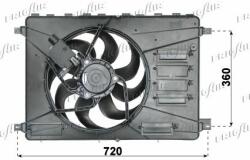 FRIGAIR Ventilator, radiator FRIGAIR 0505.2027 - automobilus