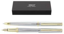 DACO Set pix+stilou Daco SE280AG argintiu cu accesorii aurii (SE280AG)