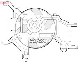DENSO Ventilator, radiator DENSO DER37002 (DER37002) - automobilus