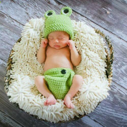 BabyJem Set pentru poze nou nascut - broscuta
