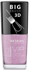 REVERS COSMETICS Lac de unghii Vip, 3D, Revers, roz, sidefat, 12 ml, Nr 043