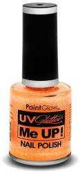 PaintGlow Lac de unghii cu sclipici, stralucitor in lumina UV, Glitter Me Up! UV, A38 Peach Paradise