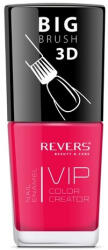 REVERS COSMETICS Lac de unghii Vip, 3D, Revers, rosu, 12 ml, Nr 061 - mat