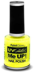 PaintGlow Lac de unghii cu sclipici, stralucitor in lumina UV, Glitter Me Up! UV, A39 Sherbet Lemon