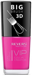 REVERS COSMETICS Lac de unghii Vip, 3D, Revers, nuante neon, roz, 12 ml, Nr 111 - mat